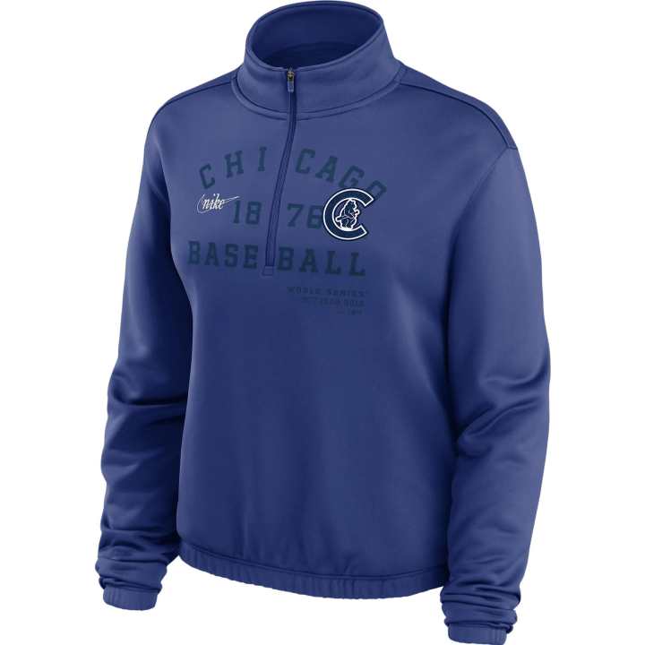 Nike Nike Sweatshirts Women's Blue Half Open Collar Moderate Regular