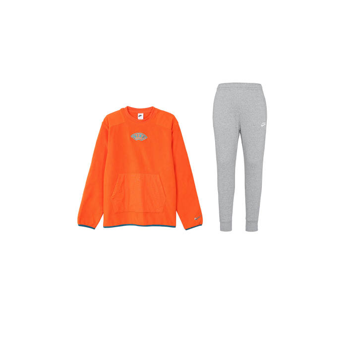 Nike Nike Sweatshirt Sets Men's Crew Neck Thickened