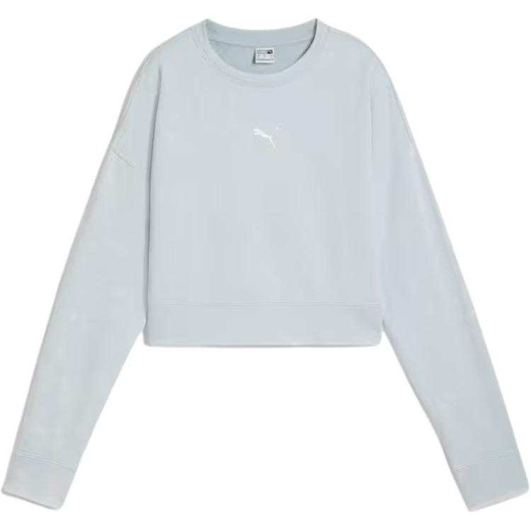PUMA DARE TORELAXED FW24 Washed Sweatshirt Women's Blue