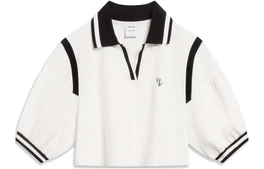 Li-Ning Li Ning Polo Shirts Women's Ecru Moderate Other