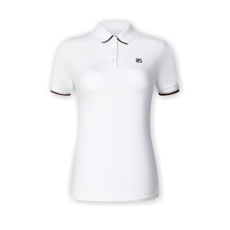 FILA Polo Shirt Women's Bright White