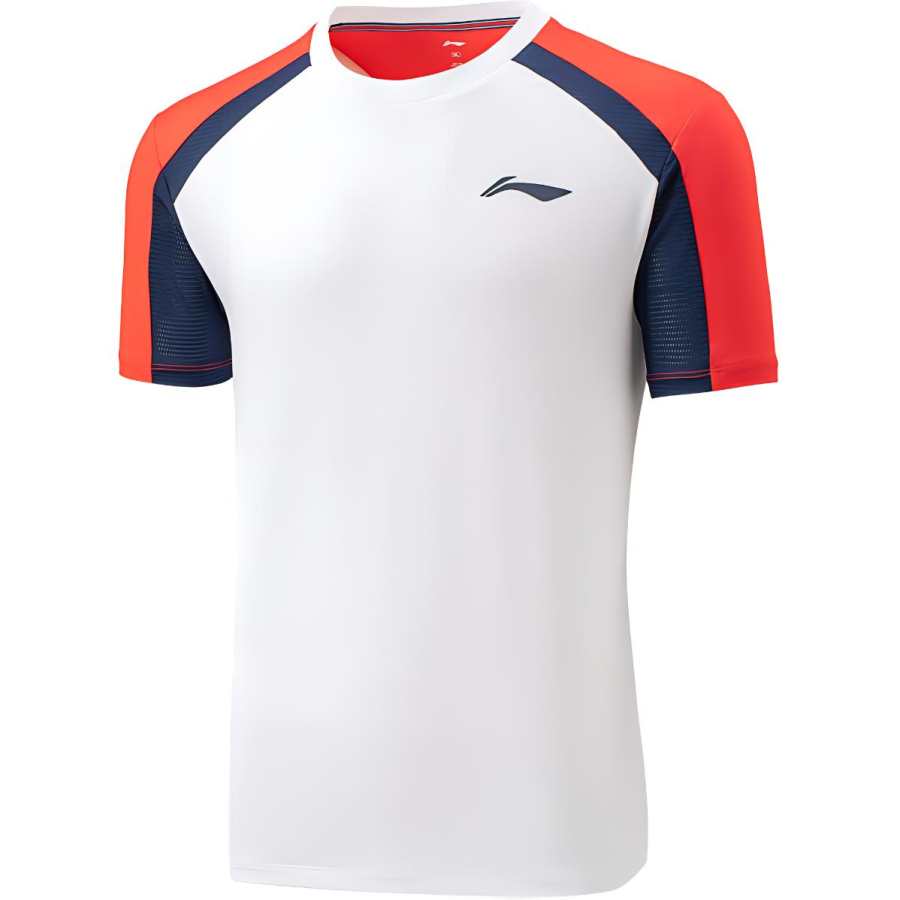 Li-Ning Li Ning Tennis Collection Tennis Top Men's Standard White