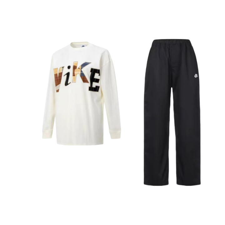 Nike Nike Sweatshirt Sets Unisex Crew Neck Moderate