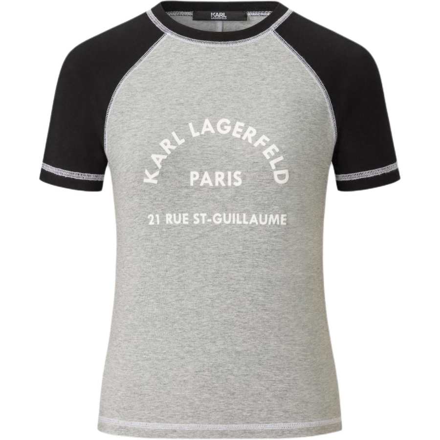 KARL LAGERFELD / Karl Lagerfeld Jeans T Shirt Women's Gray