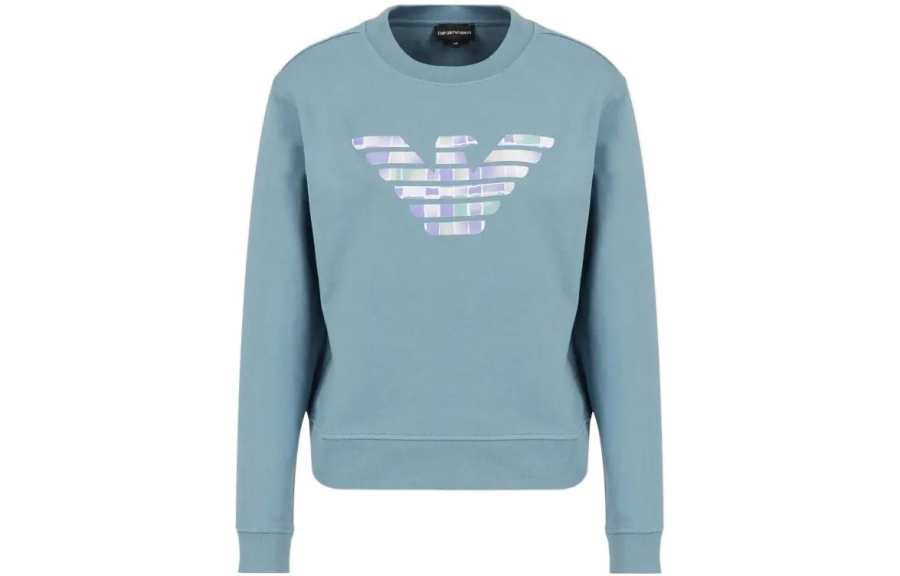 EMPORIO ARMANI Sweatshirts Women's Blue Moderate