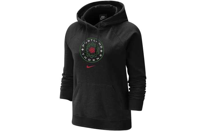 Nike Nike Sweatshirts Women's Black Hooded Moderate Other