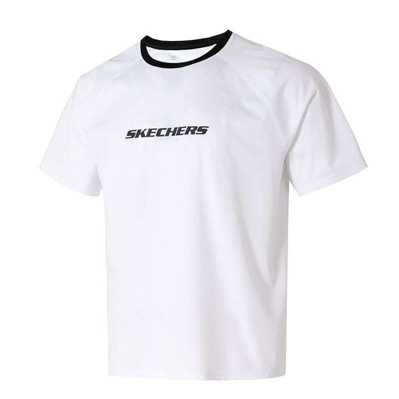 Skechers T Shirt Unisex Bright White 0019