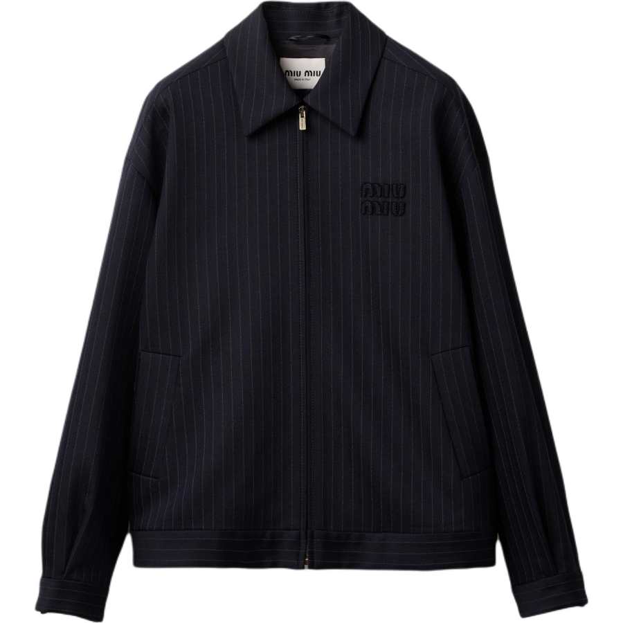 MIU MIU FW24 Jackets & Coats Women's Blue