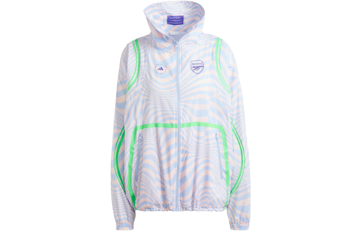 Adidas Adidas Jackets Women's Glossy Finish Blue Stand Collar Moderate Other