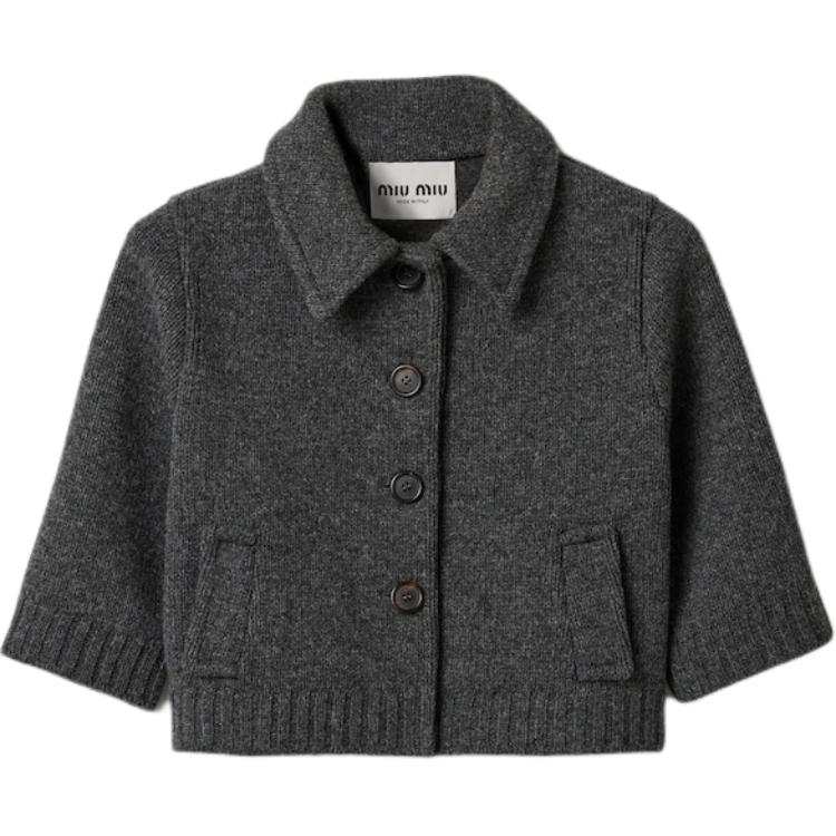 MIU MIU Knitwear Women's Limestone Gray
