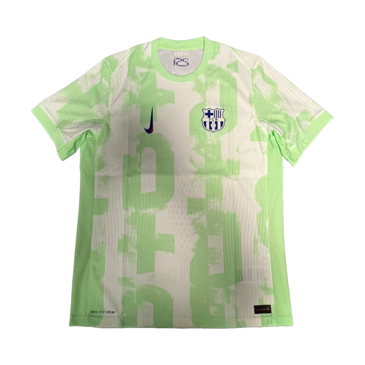 Nike Nike Barcelona Soccer Jersey Men's Green