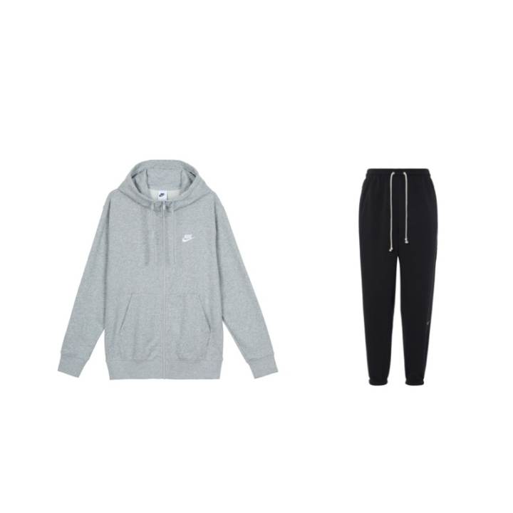Nike Nike Sweatshirt Sets Unisex Hooded Moderate