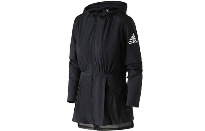 Adidas Adidas Jackets Women's Black Hooded Moderate Other
