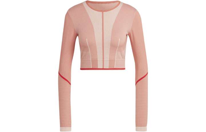 Adidas Adidas Sweatshirts Women's Light Red Crew Neck Moderate Regular