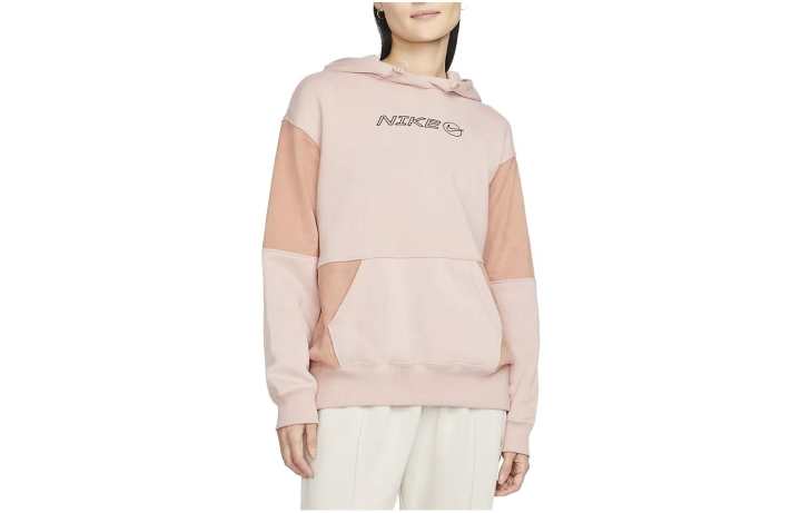 Nike Nike Sweatshirts Women's Pink Hooded Moderate Regular