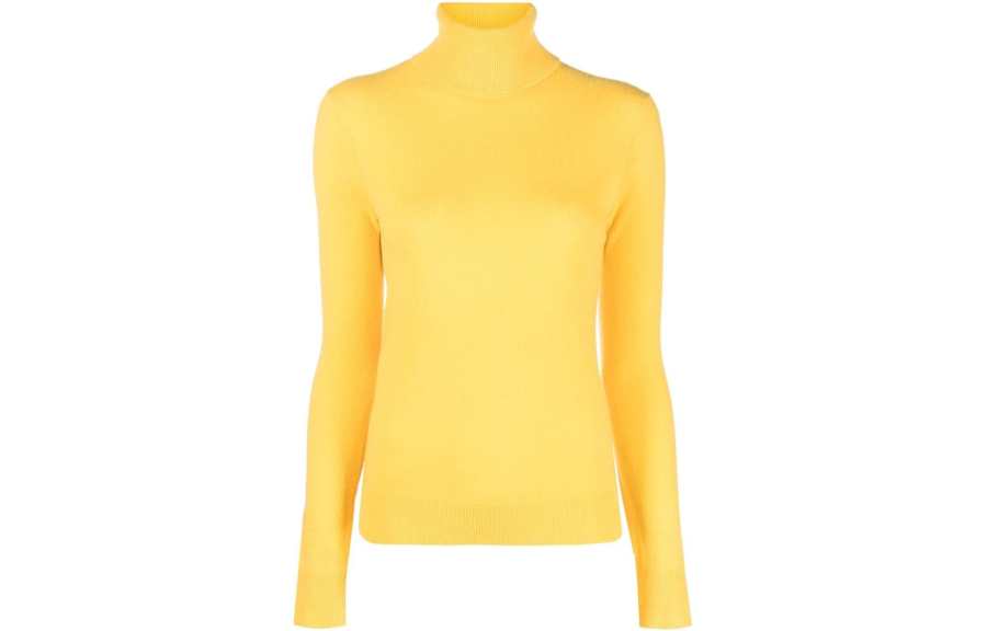 Polo Ralph Lauren FW22 Cashmere Sweater Women's Lemon Yellow