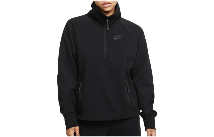 Nike Nike Sweatshirts Women's Black Stand Collar Moderate Regular
