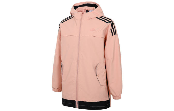 Adidas Adidas Jackets Women's Pink Hooded Moderate Other