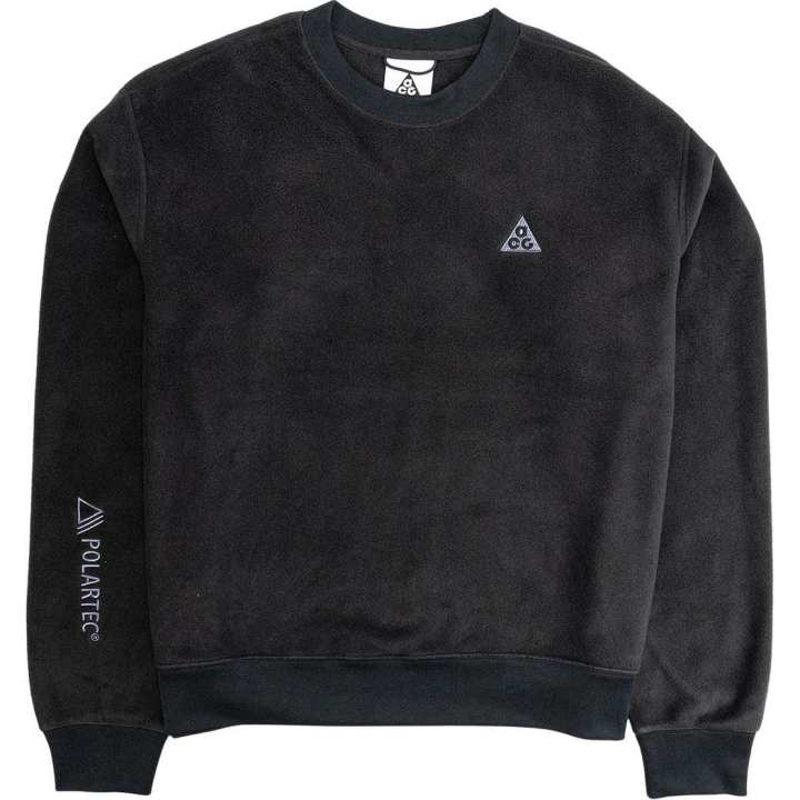 Nike Nike Sweatshirts Women's Black Crew Neck Moderate Regular