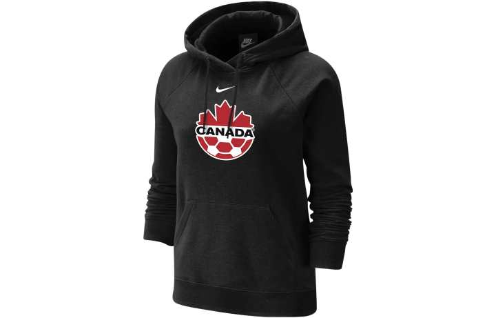 Nike Nike Sweatshirts Women's Black Hooded Moderate Regular