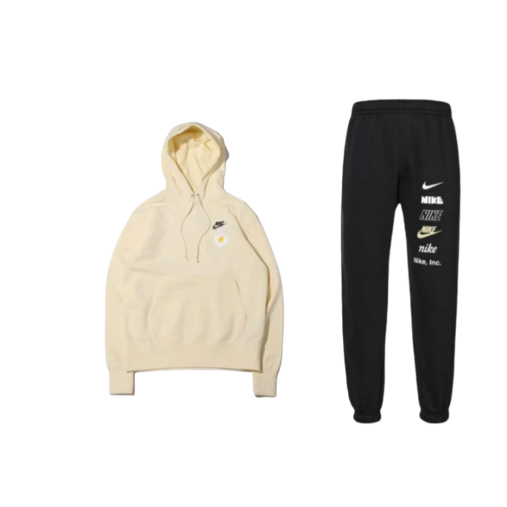 Nike Nike Sweatshirt Sets Unisex Hooded Moderate