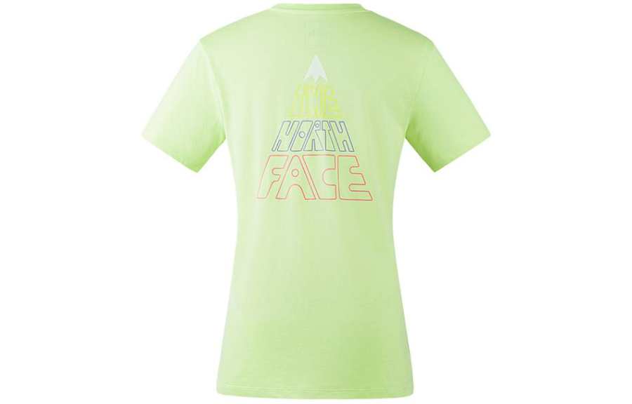 THE NORTH FACE Regular T Shirt Women's Light Grass Green