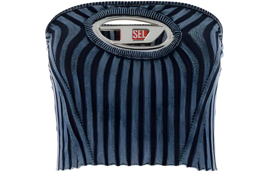 DIESEL M Clarksville Logo Plaque Bandeau Top