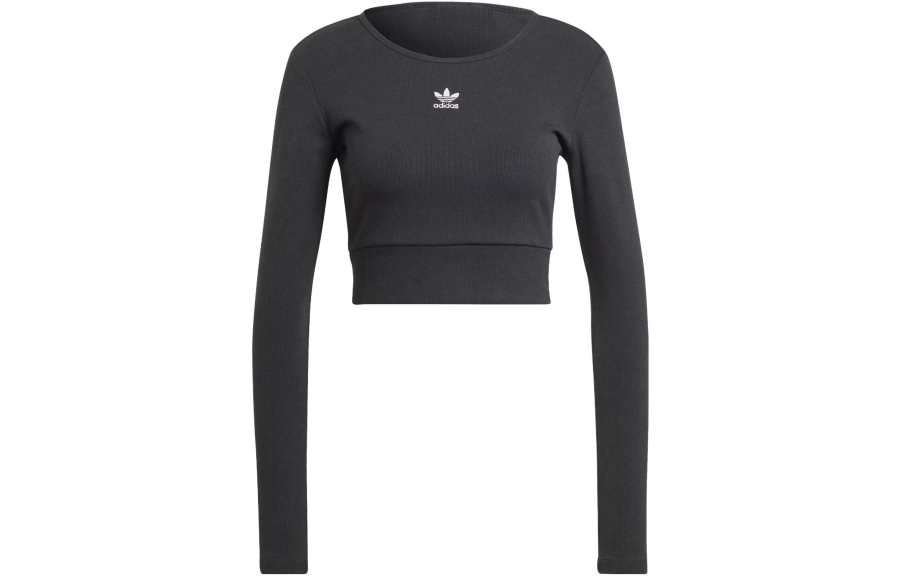 Adidas Originals Essential Ribbed Crop Top