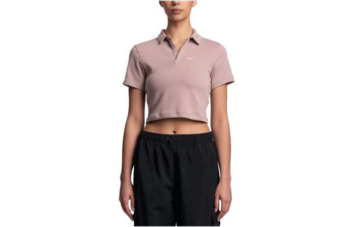 Nike Nike Polo Shirt Women's Light Gray Umber