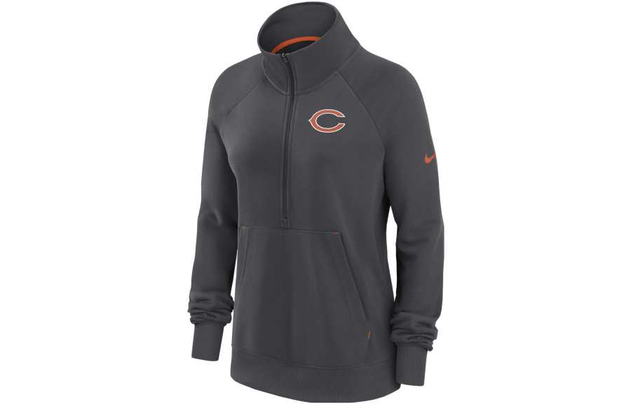 Nike Nike Sweatshirts Women's Gray Stand Collar Moderate Other
