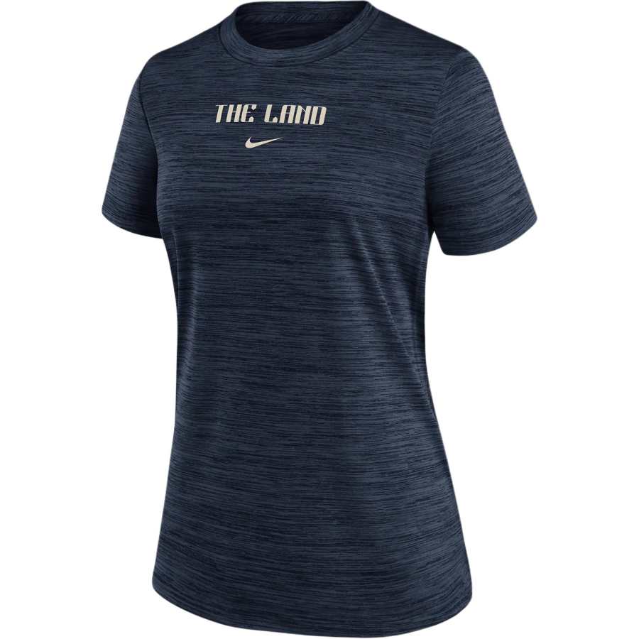 Nike Nike Cleveland Guardians Authentic Collection City Connect Practice Velocity Women's Nike Dri FIT Mlb T Shirt
