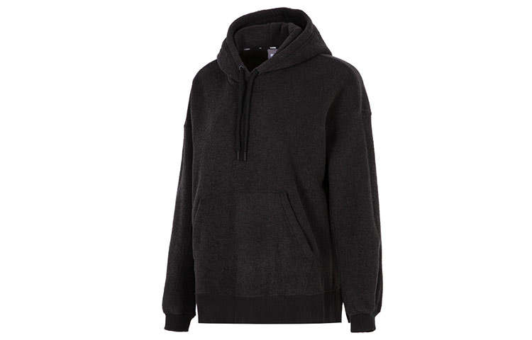 PUMA Sweatshirts Women's Black Hooded Moderate Other