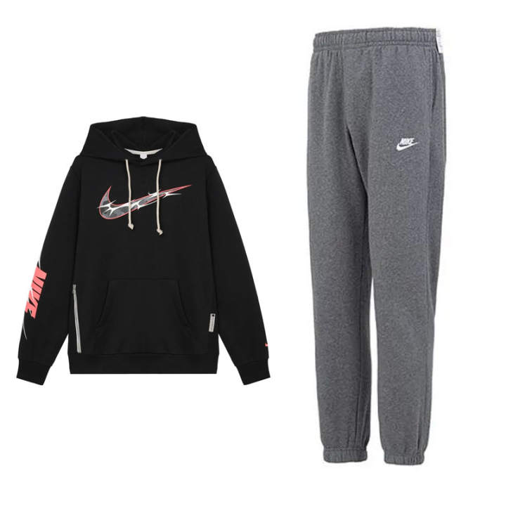 Nike Nike Sweatshirt Sets Men's Hooded Thickened