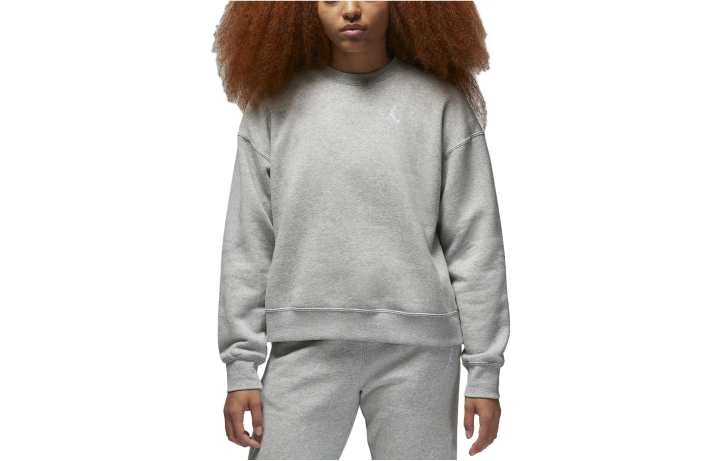 Jordan Jordan Sweatshirts Women's Gray Crew Neck Moderate Regular