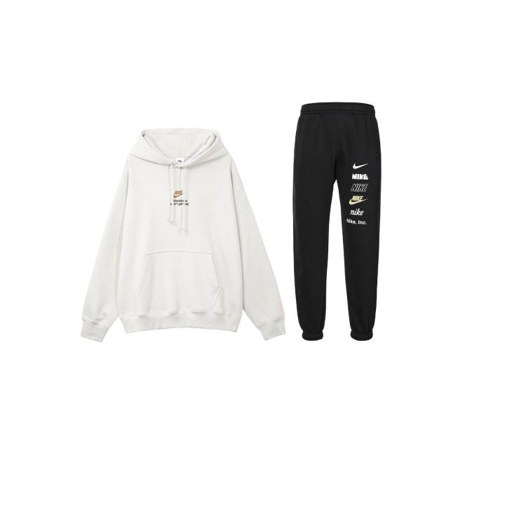 Nike Nike Sweatshirt Sets Men's Hooded Thickened