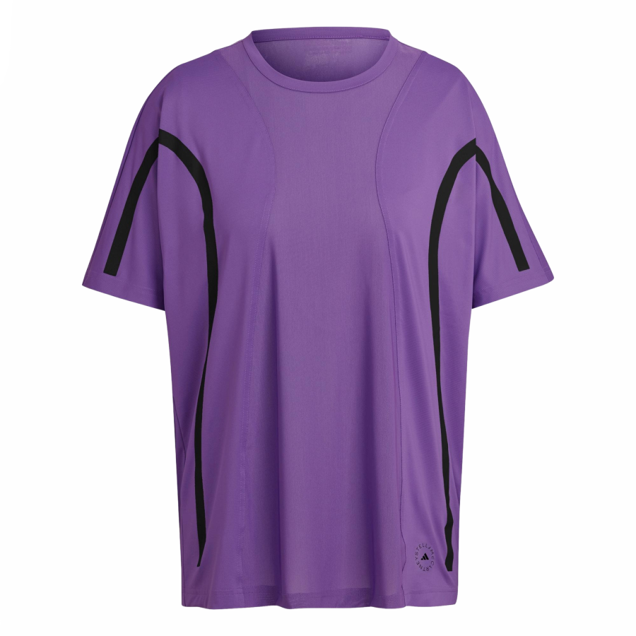 Adidas Adidas Stella McCartney Regular T Shirt Women's Bright Purple/White