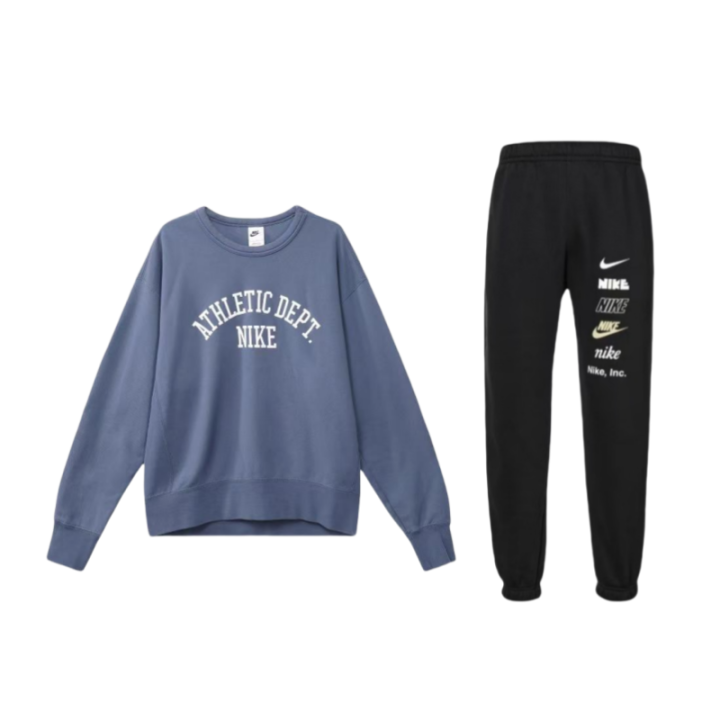 Nike Nike Sweatshirt Sets Unisex Crew Neck Moderate