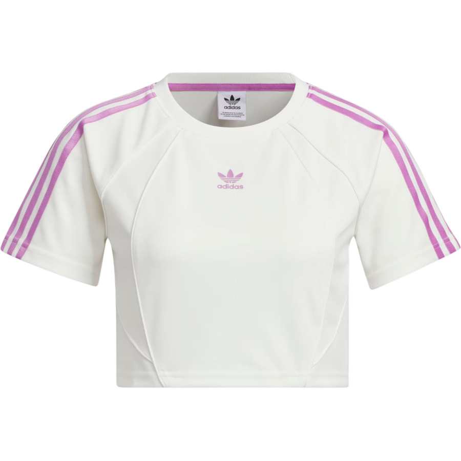 Adidas Originals BABY TEE Raglan Sleeve T Shirt Women's White