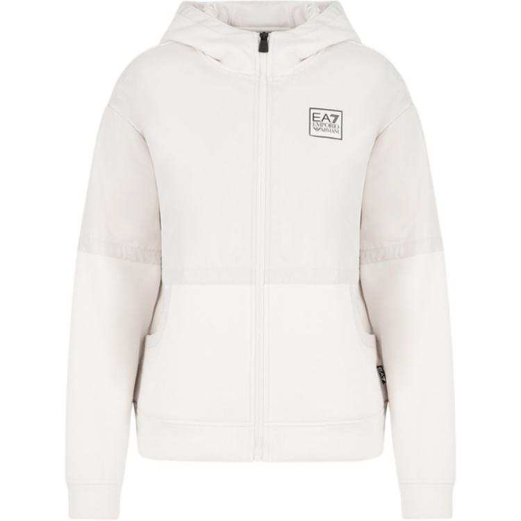 Emporio Armani logo-patch hoodie