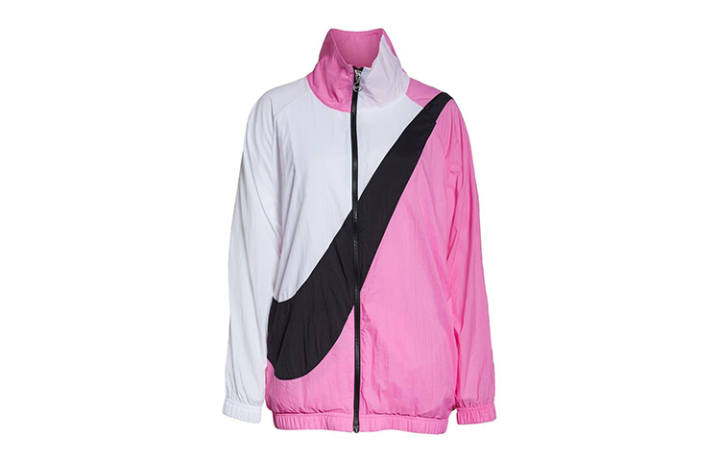 Nike Nike Jackets Women's Pink White Stand Collar Moderate Other