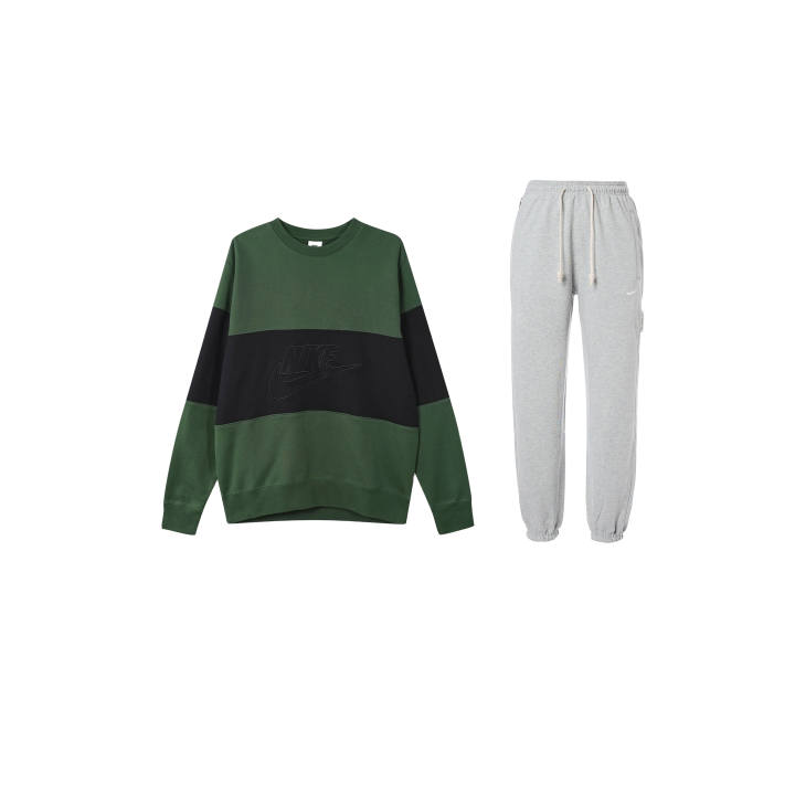 Nike Nike Sweatshirt Sets Men's Crew Neck Moderate