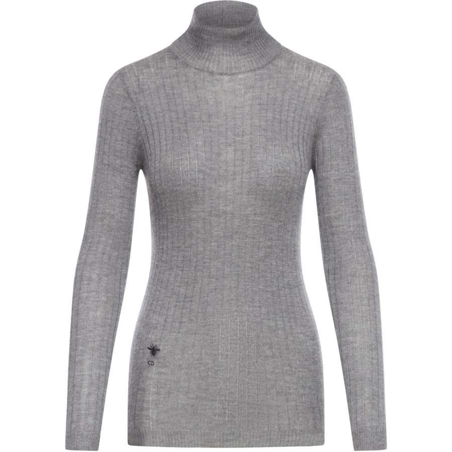 DIOR Knitwear Women's Gray Turtleneck Moderate Other