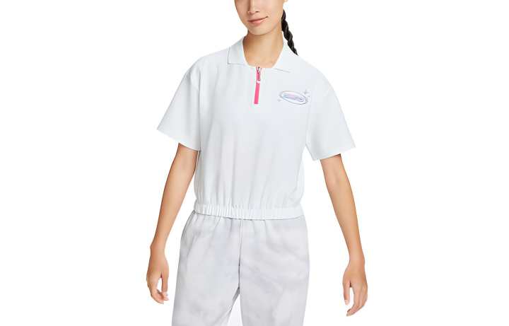 Nike Nike Polo Shirts Women's Mountain Peak White Polo Collar Moderate Other