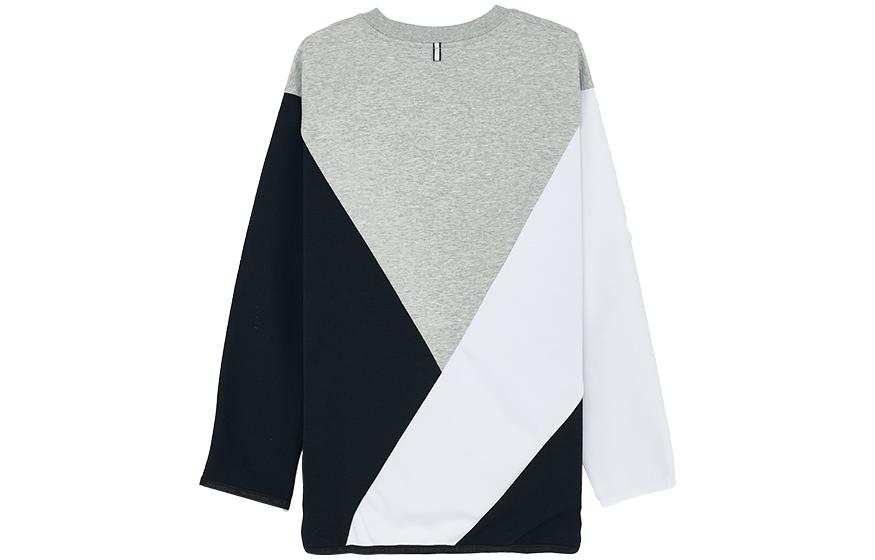 New Balance New Balance Sweatshirts Women's Black White Gray Crew Neck Moderate Regular
