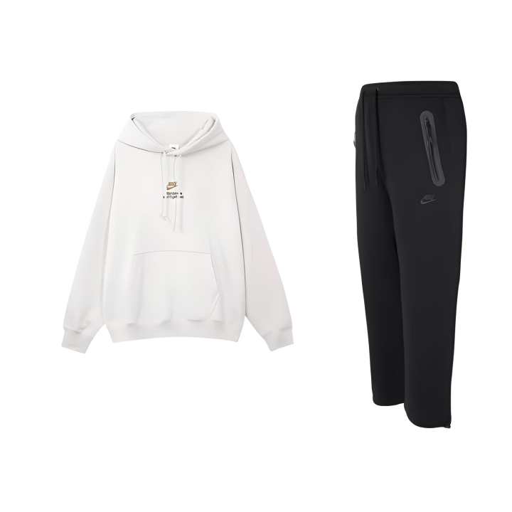 Nike Nike Sweatshirt Sets Men's Hooded Moderate