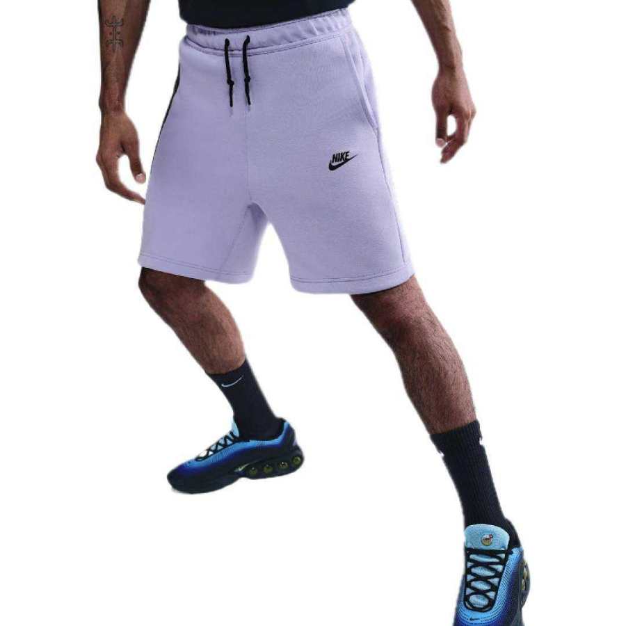Nike Nike Sportswear Tech FleeceSportswear Sports Shorts Men's Purple