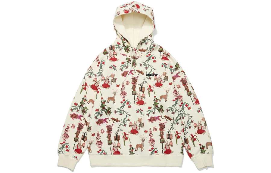 Li-Ning Li Ning Sports Life Collection Sweatshirt Women's Ecru All Over Print