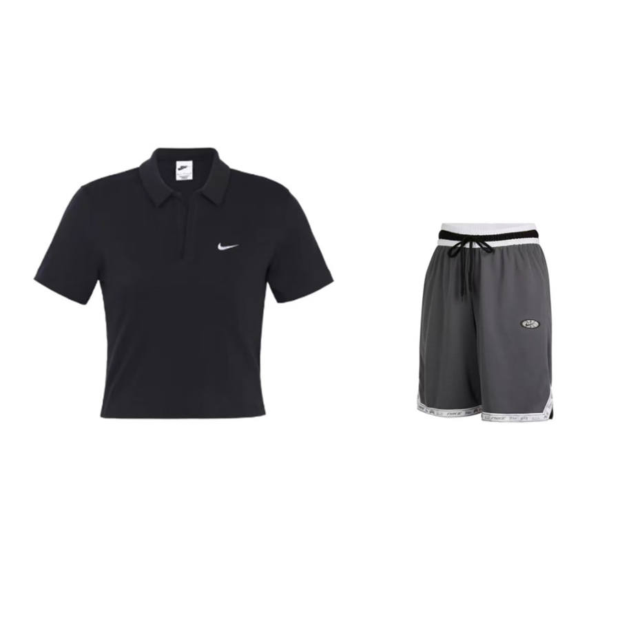 Nike Nike Casual Sportswear Unisex Polo Collar Moderate