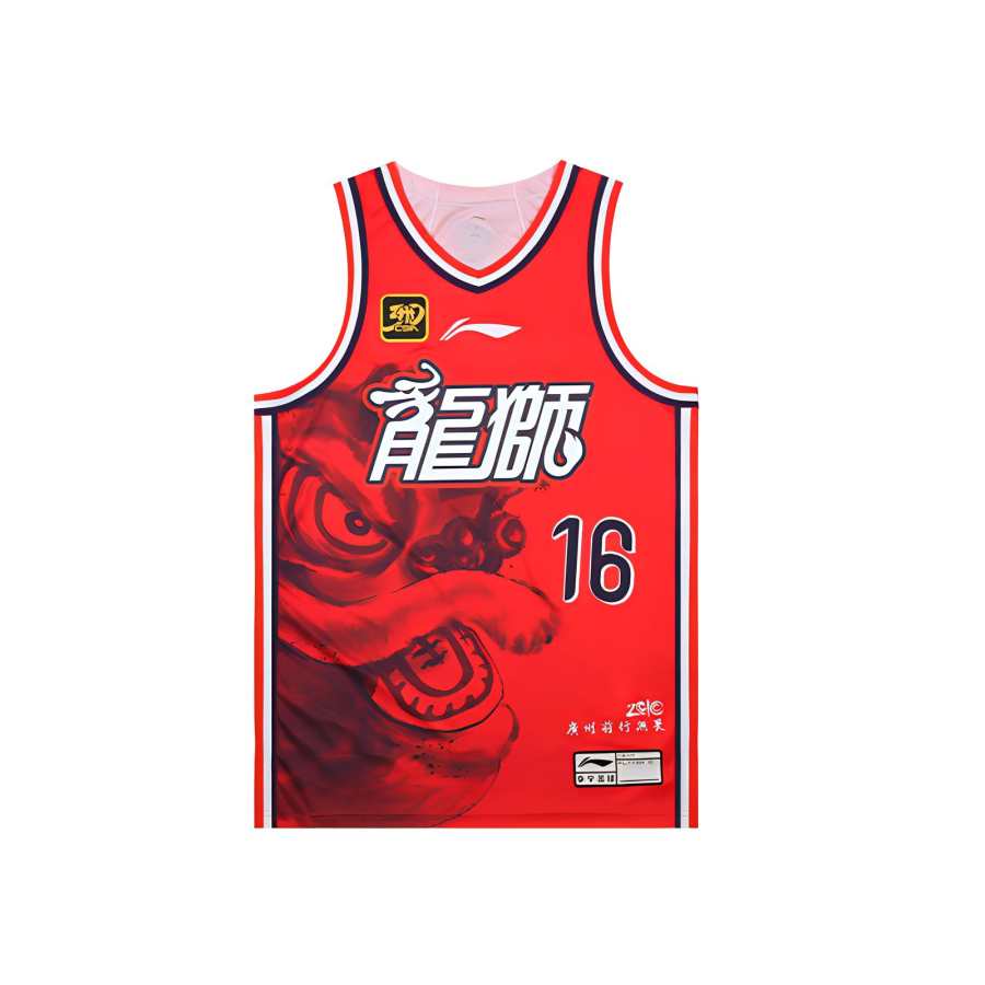 Li-Ning Li Ning CBA Collection Basketball Jerseys Men's Li Ning Red Moderate