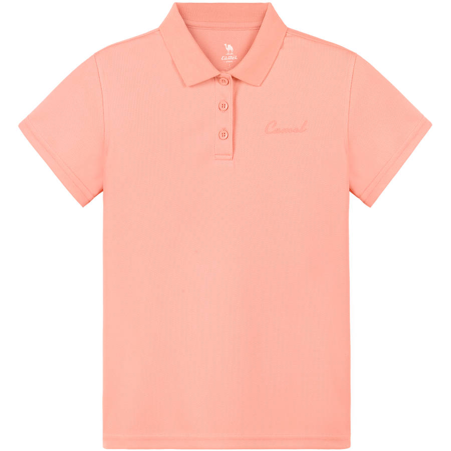 CAMEL Polo Shirts Women's Polo Collar Moderate Straight Fit